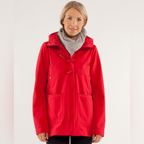 BNWOT Lululemon Paddington Softshell Jacket 
in Currant. 
Size 4. - Picture 1 of 10